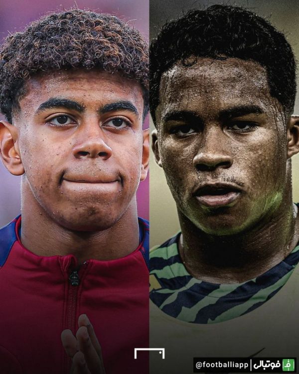  طرح سایت Goal با تیتر  آینده ال‌کلاسیکو با وجود یامال و آندریک در دستانی امن است