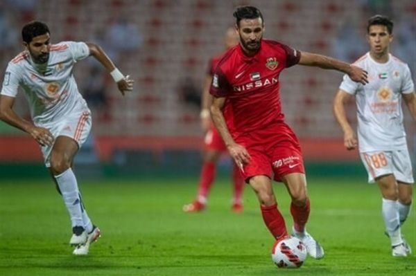 لیگ امارات پیروزی الوحده با گل و پاس گل نوراللهی