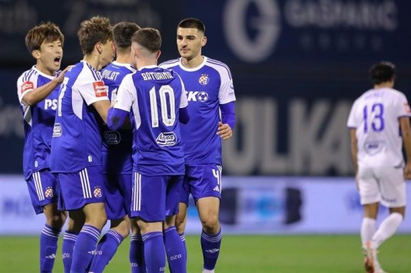 لیگ کرواسی پیروزی دینامو زاگرب در حضور صادق محرمی با گل دقیقه 90