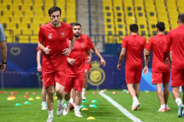  گزارش تصویری  تمرین پرسپولیس پیش از بازی با النصر