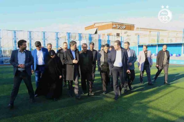  بازدید اعضای شورای شهر تهران از کمپ زنده یاد ناصر حجازی +تصاویر