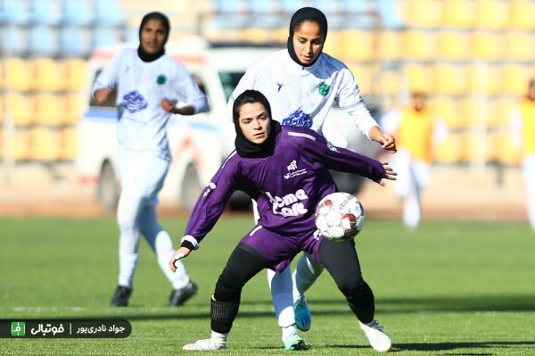  گزارش تصویری  شهرداری سیرجان - آوا تهران  فوتبال بانوان