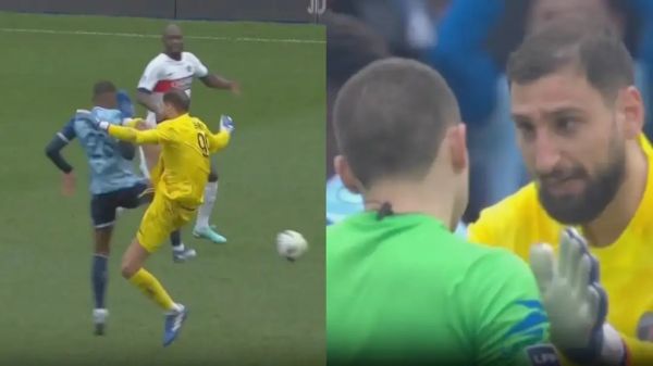 لحظهای که دوناروما به خاطر حرکت بسیار خشن اخراج شد