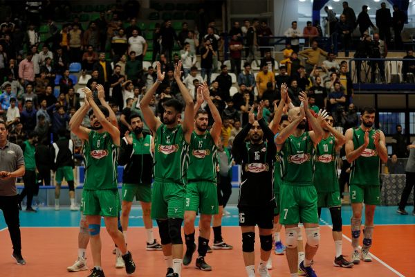 لیگ برتر والیبال پیروزی پاس گرگان مقابل چادرملو شکست خانگی رامسر مقابل طبیعت