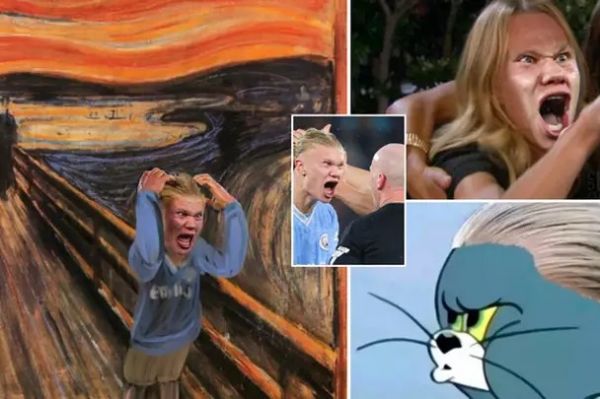  عکس؛ شوخی بامزه هالند با خودش در شبکه اجتماعی اکس