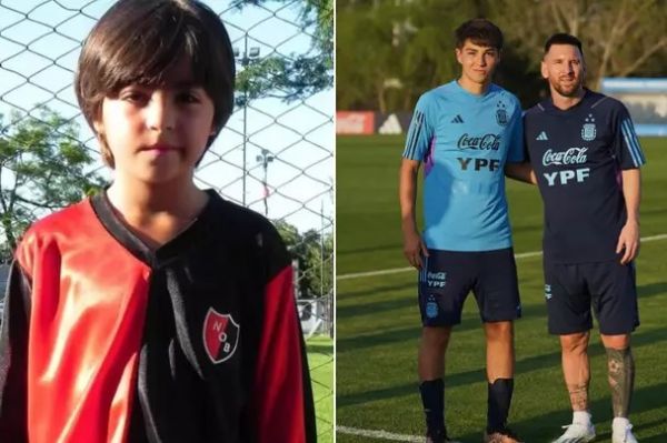 آینده درخشان در انتظار بدل مسی؛ در تیم نوجوانی لئو بازی میکند