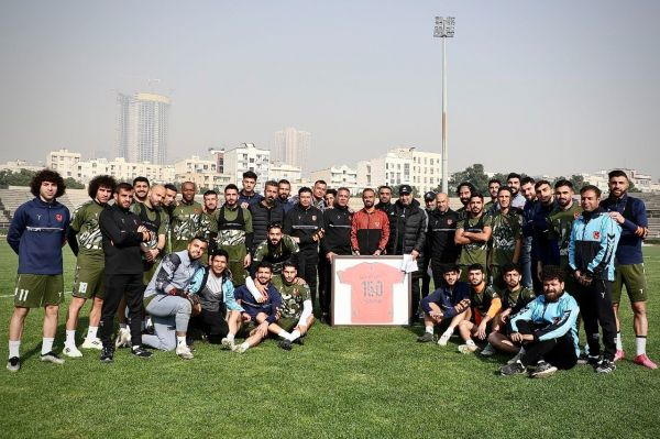  کاپیتان مس رفسنجان رکورد جدید ثبت کرد  تقدیر از محسن آذرباد با پیراهن شماره 150