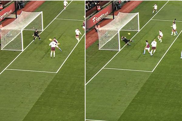 عکس؛ دبل سیو دیدنی امیلیانو مارتینز مقابل ارلینگ هالند