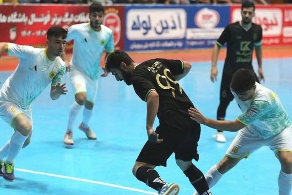 نتایج کامل هفته پانزدهم لیگ برتر فوتسال پیروزی پرگل مس مقابل کراپ مدعی