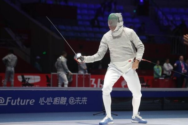 شمشیربازی گرندپری فرانسه پاکدامن به یک چهارم نهایی نرسید