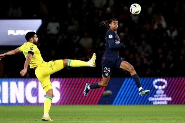  پاری سن ژرمن با برد مقابل نانت صدرنشین فرانسه باقی ماند