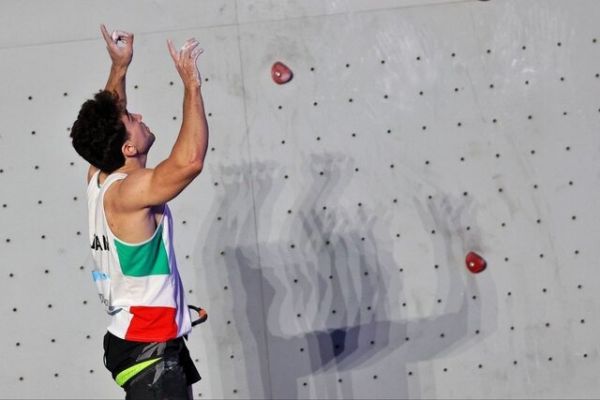  کسب طلای سنگ‌نوردی کاپ آسیا توسط رضا علیپور