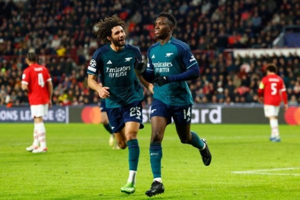  سلام توپچی‌ها به مرحله یک هشتم نهایی لیگ قهرمانان