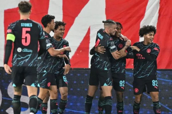  منچسترسیتی با تیم ذخیره هم در اروپا نمی‌بازد