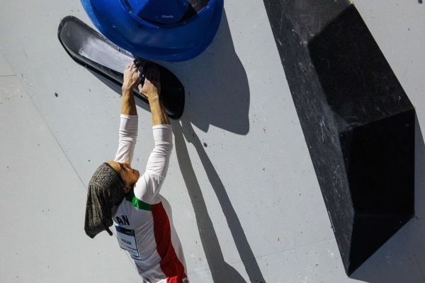  صعود الناز رکابی به فینال سنگنوردی کاپ آسیا