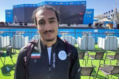  علی سلیمیان به فینال سنگنوردی کاپ آسیا رسید