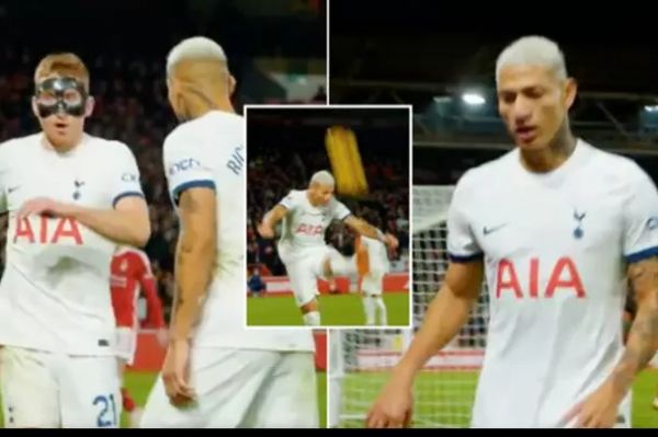  ریچارلیسون خوشحالی گل ستاره تاتنهام را خراب کرد