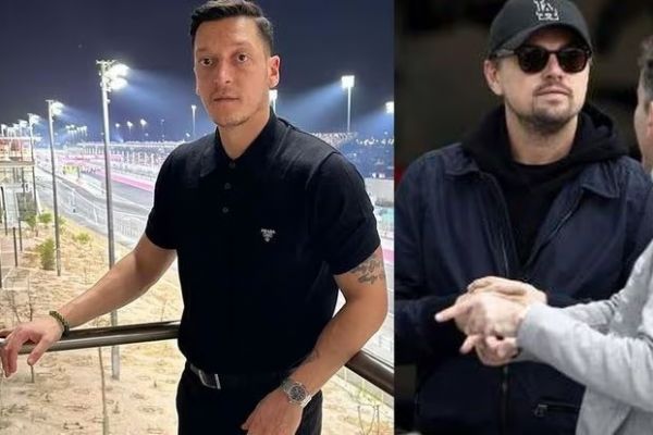  کنایه سنگین اوزیل به لئوناردو دی‌کاپریو