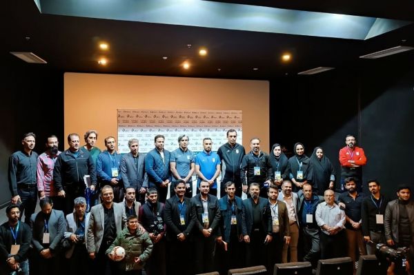  گزارش تصویری  نشست خبری پیش از بازی تیم‌های ملی فوتسال ایران و روسیه