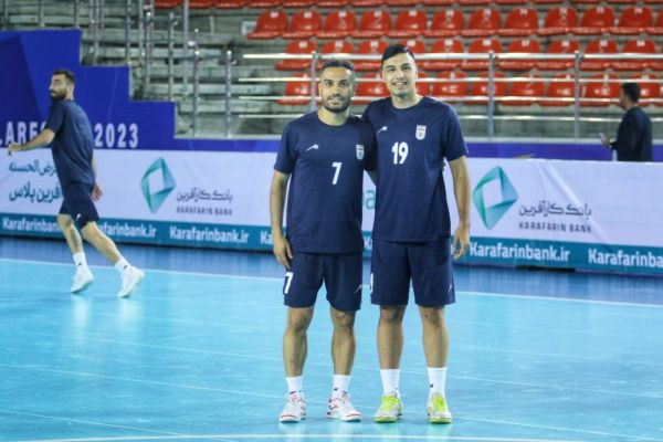 گزارش تصویری آخرین تمرین تیم ملی فوتسال ایران پیش از بازی با روسیه