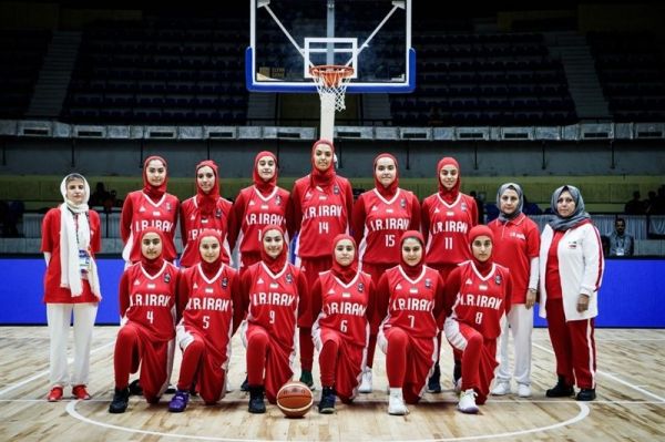  ارتقای جایگاه دختران ایران در رنکینگ فیبا