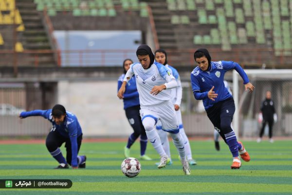 گزارش تصویری اختصاصی دیدار تیمهای فوتبال بانوان ملوان و نماینده البرز