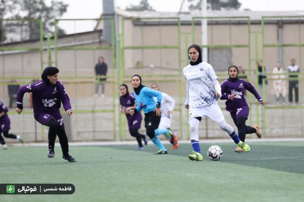 گزارش تصویری اختصاصی/ دیدار تیمهای فوتبال بانوان آوا تهران و کانی کردستان