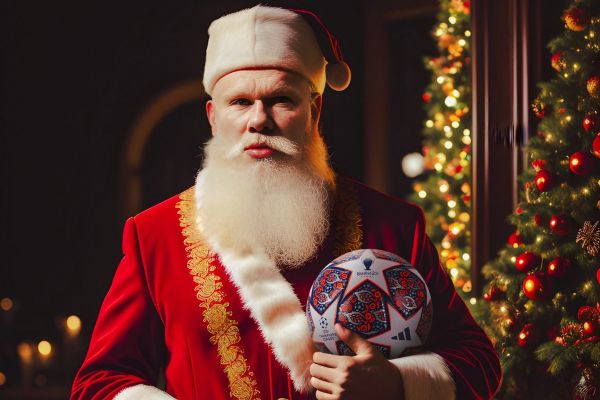  طرح جالبی که هالند از خودش به شکل بابانوئل منتشر کرد