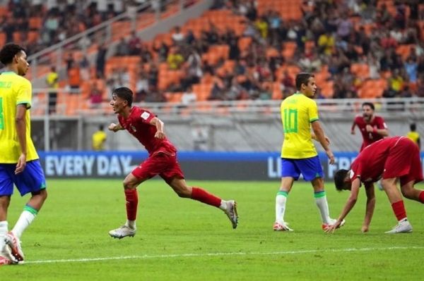  پیروزی دراماتیک نوجوانان ایران مقابل برزیل در میان قاب‌های منتخب سال ۲۰۲۳ فیفا