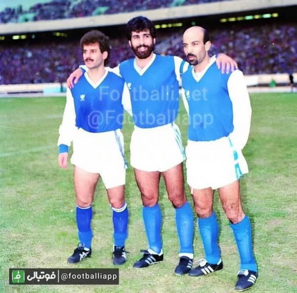  نوستالژی فوتبالی  ۲۹ آذر۱۳۶۹، عبدالعلی چنگیز، شاهرخ بیانی و زنده‌یاد رضا احدی در نمایی از بازی استقلال - پاس در جام باشگاههای تهران