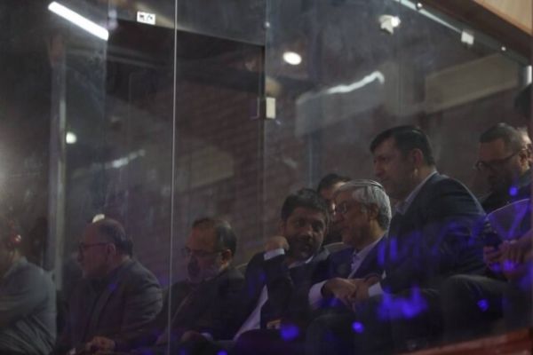  حضور وزیر ورزش در سالن مسابقات انتخابی تیم ملی کشتی فرنگی