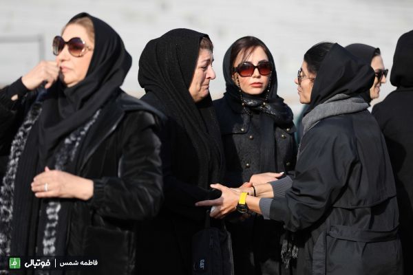 گزارش تصویری اختصاصی/ مراسم تشییع پیکر زنده یاد ملیکا محمدی