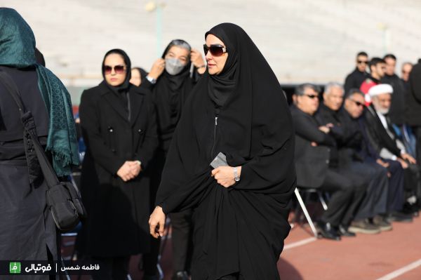 گزارش تصویری اختصاصی/ مراسم تشییع پیکر زنده یاد ملیکا محمدی