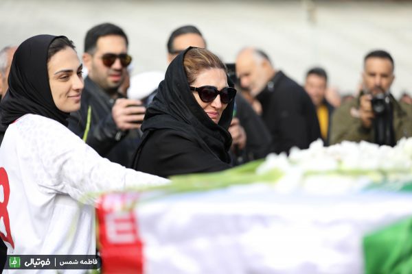 گزارش تصویری اختصاصی/ مراسم تشییع پیکر زنده یاد ملیکا محمدی
