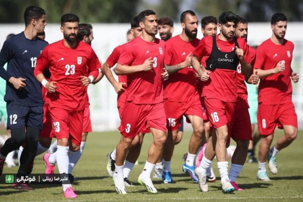 گزارش تصویری اختصاصی تمرین تیم ملی فوتبال در کیش، شنبه 16 دی