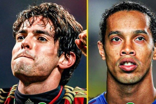 مقایسه عملکردی که کاکا و رونالدینیو در رده باشگاهی داشتند