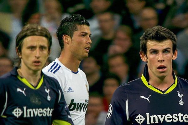  عکس؛ وقتی بیل و مودریچ با لباس تاتنهام به مصاف رئال مادرید رفتند