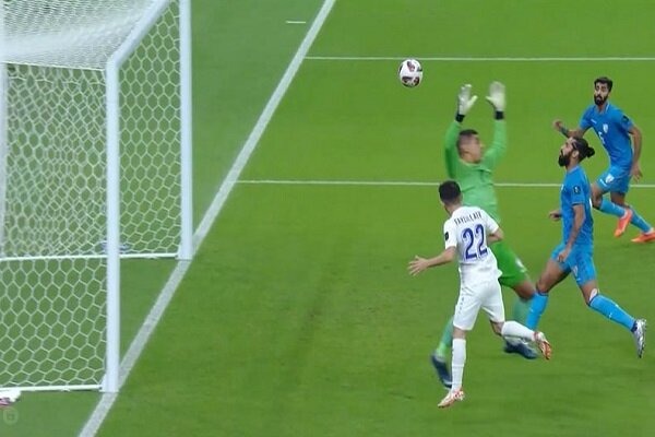  برتری سه گله ازبکستان برابر هند در نیمه اول