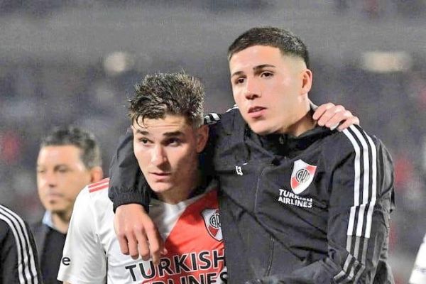 عکس؛ وقتی دو ستاره آرژانتینی در ریورپلاته همتیمی بودند