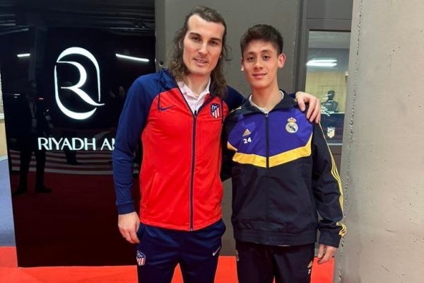 عکس؛ دو بازیکن ترکیهای رئال مادرید و اتلتیکو مادرید در کنار هم