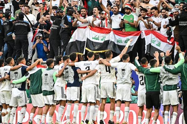  عکس؛ خوشحالی عراقی‌ها پس از اینکه ژاپن را شکست دادند