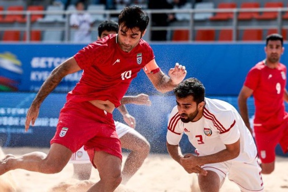 بلاروس مقابل ساحلیبازان ایران گلباران شد