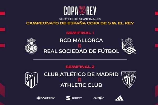  قرعه کشی نیمه نهایی کوپا دل ری برگزار شد