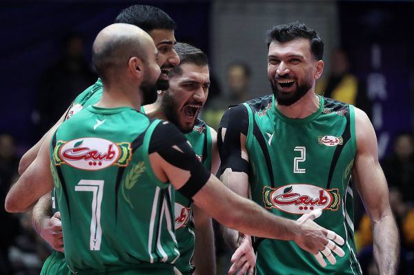 لیگ برتر والیبال طبیعت با شکست پیکان یک پله صعود کرد