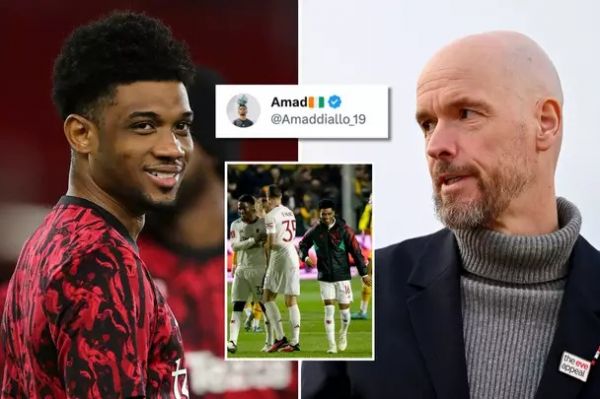 لایک جنجالی ستاره جوان منچستریونایتد علیه تنهاگ