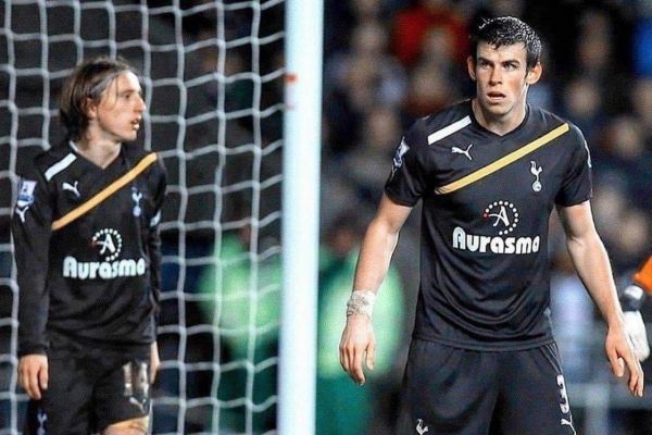 عکس؛ وقتی بیل و مودریچ در تاتنهام همتیمی بودند