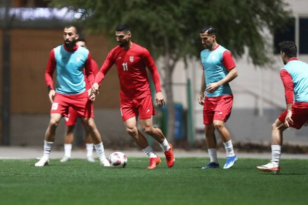  گزارش تصویری  آخرین تمرین تیم ملی پیش از دیدار با سوریه