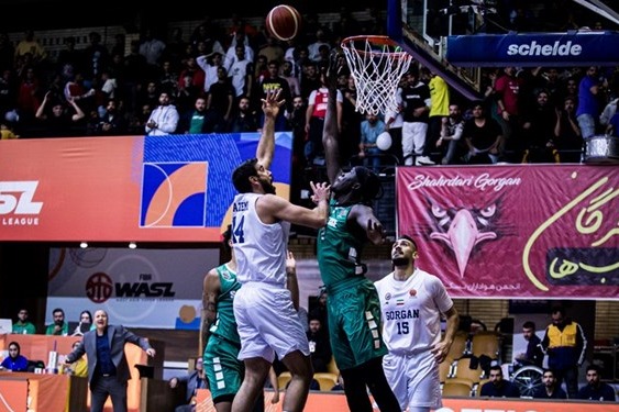 بسکتبال غربآسیا میزبانی الاتحاد سوریه از شهرداری گرگان