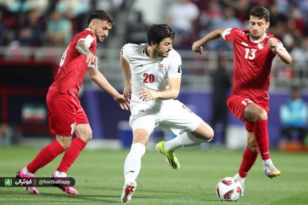  حواشی بازی ایران و سوریه  حضور مورایس و ۲ ملی پوش سابق در جایگاه ویژه  شادی گل جالب ملی‌پوشان