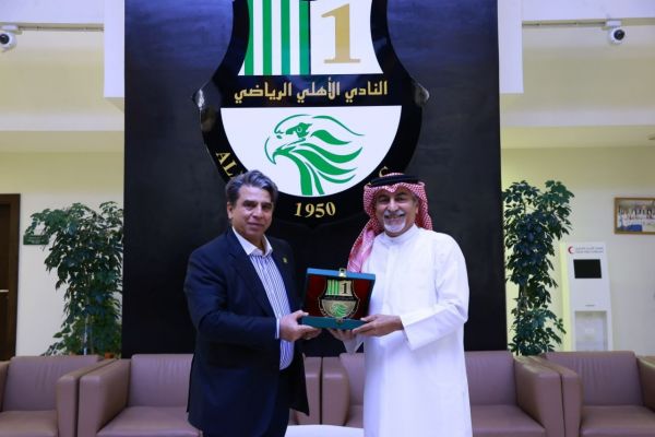 دیدار مدیرعامل باشگاه سپاهان با رئیس باشگاه الاهلی قطر